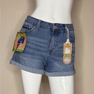 Wax Jean Women's Blue Denim Shorts NWT